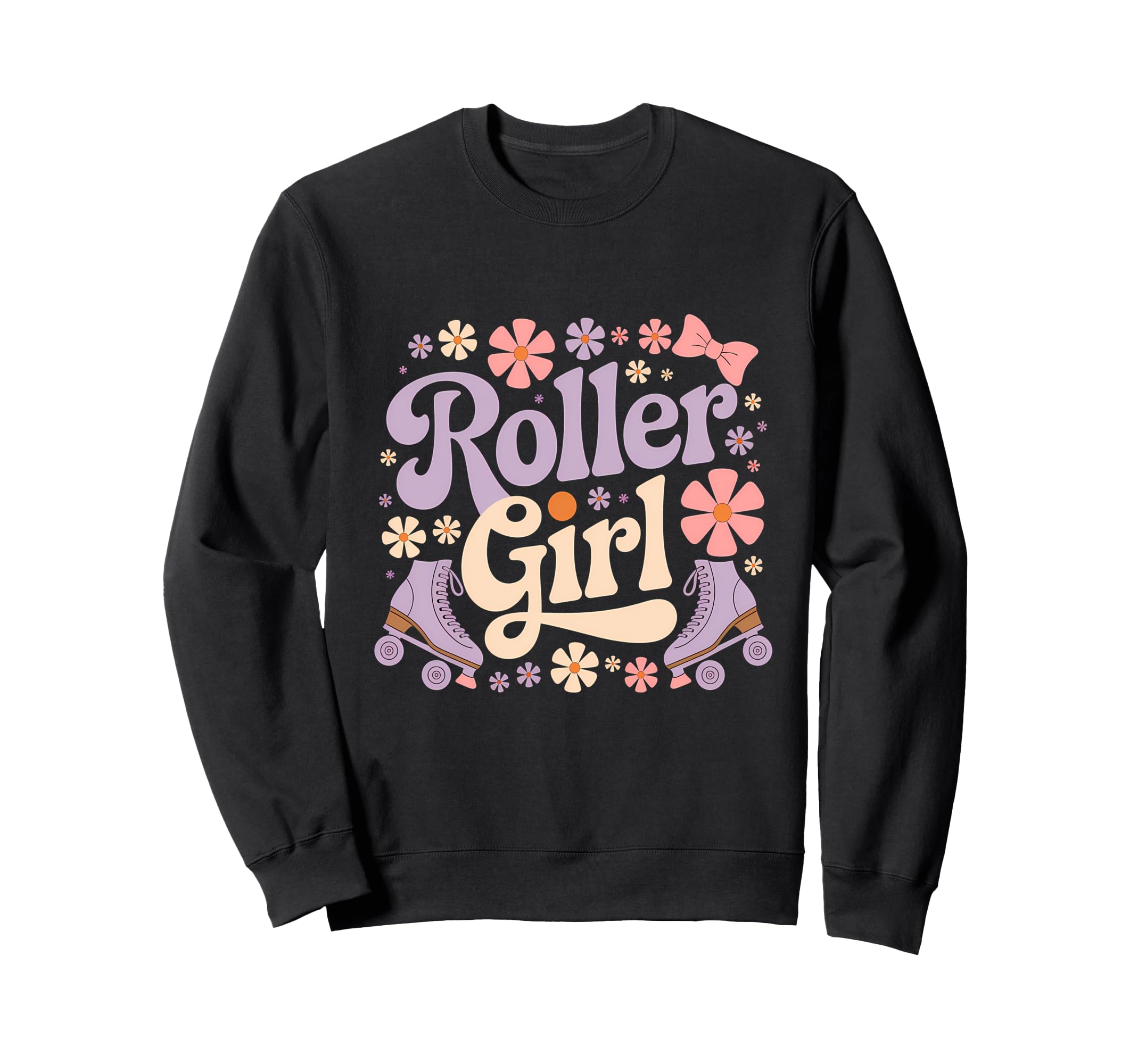 Roller Skater 80S Roller Skates Sweatshirt - Custom Art Print Men Women - T-Shirt, Sweatshirt, Hoodie
