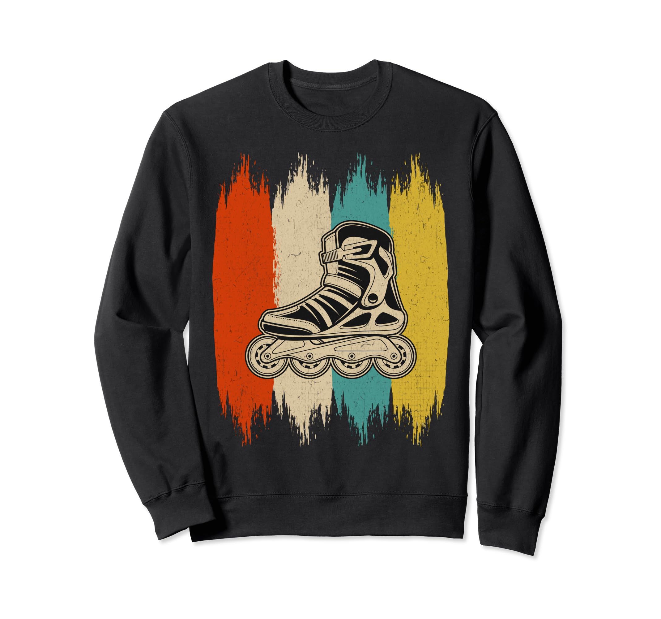 Sports Inline Skating Player Sweatshirt - Casual Everyday Wear Men Women - T-Shirt, Sweatshirt, Hoodie