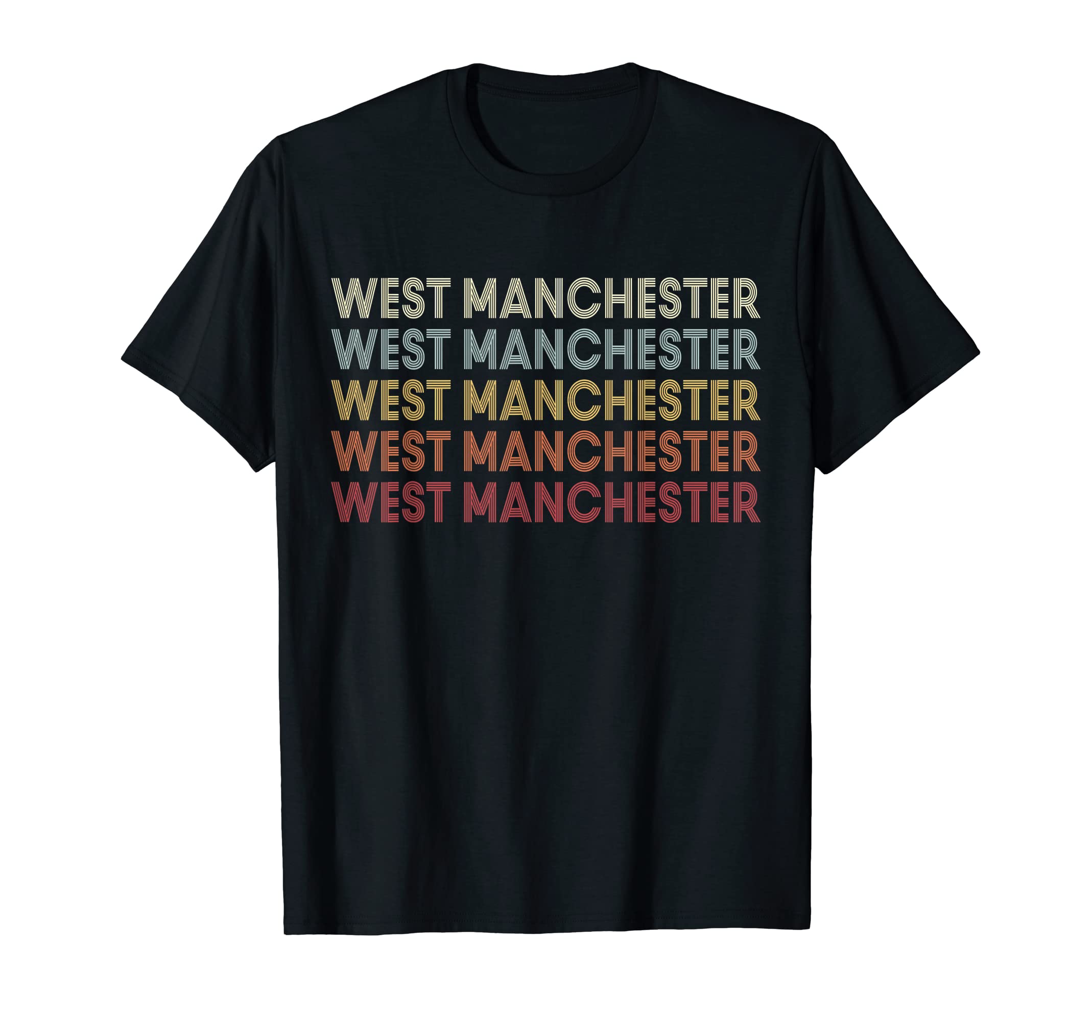 West Manchester Pennsylvania West T-Shirt - Aesthetic Graphic Men Women - T-Shirt, Sweatshirt, Hoodie
