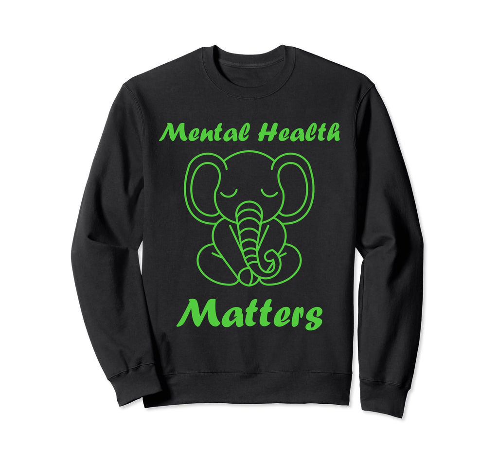 Animal Brain Illness Elephant Sweatshirt - Aesthetic Graphic Men Women - T-Shirt, Sweatshirt, Hoodie