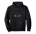 Monochrome Coastal Illustration Hoodie - Minimalist Print Men Women - T-Shirt, Sweatshirt, Hoodie