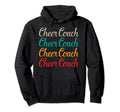 Cheer Coach Typography Hoodie - Casual Everyday Wear Men Women - T-Shirt, Sweatshirt, Hoodie