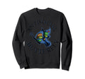 Anti Social Butterfly Sweatshirt - Minimalist Print Men Women - T-Shirt, Sweatshirt, Hoodie