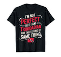Trinidad And Tobago Flag Im Not But Im T-Shirt - Unique Graphic Men Women - T-Shirt, Sweatshirt, Hoodie