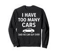 Automotive Enthusiast I Have Sweatshirt - Fun Novelty Design for Adults - T-Shirt, Sweatshirt, Hoodie