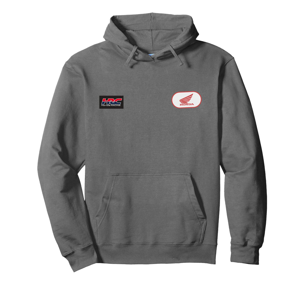 Honda 1948 Made Japan Faux Pocket Hoodie - Aesthetic Graphic Men Women - T-Shirt, Sweatshirt, Hoodie