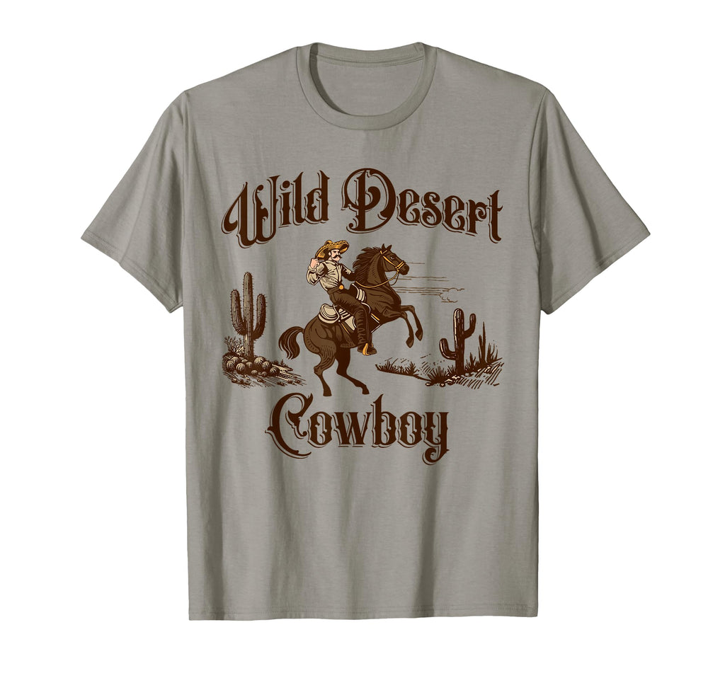 Wild Desert Cowboy Western T-Shirt - Trendy Graphic Men Women - T-Shirt, Sweatshirt, Hoodie