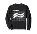 Aquarius Zodiac Typography Sweatshirt - Minimalist Print for Adults - T-Shirt, Sweatshirt, Hoodie