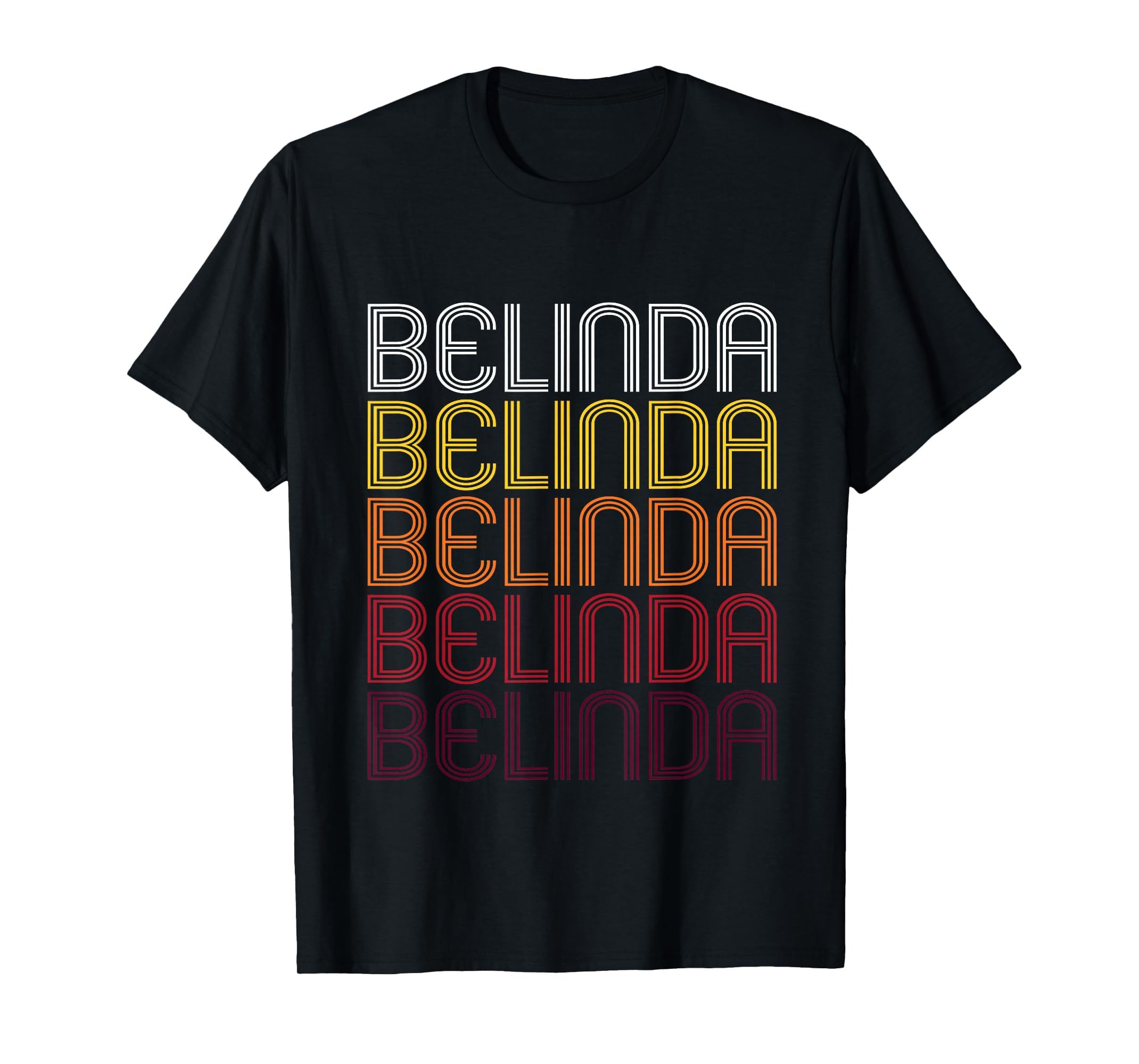 Belinda Wordmark Pattern T-Shirt - Custom Art Print Unisex - T-Shirt, Sweatshirt, Hoodie