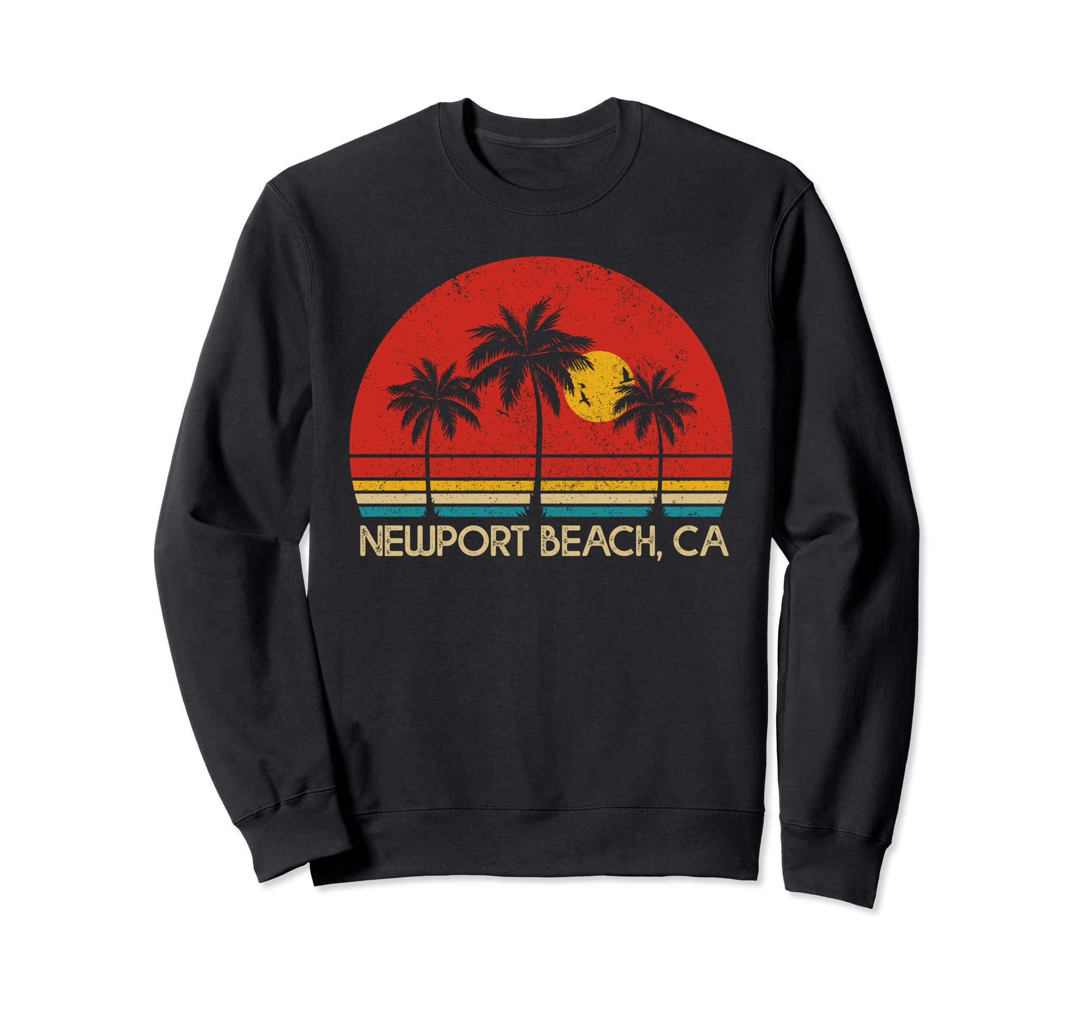 Newport Beach California Ca Surfer Sweatshirt - Novelty Apparel for Adults - T-Shirt, Sweatshirt, Hoodie