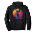 Kangaroo Vaporwave Aesthetic Synthwave Hoodie - Unique Graphic Men Women - T-Shirt, Sweatshirt, Hoodie