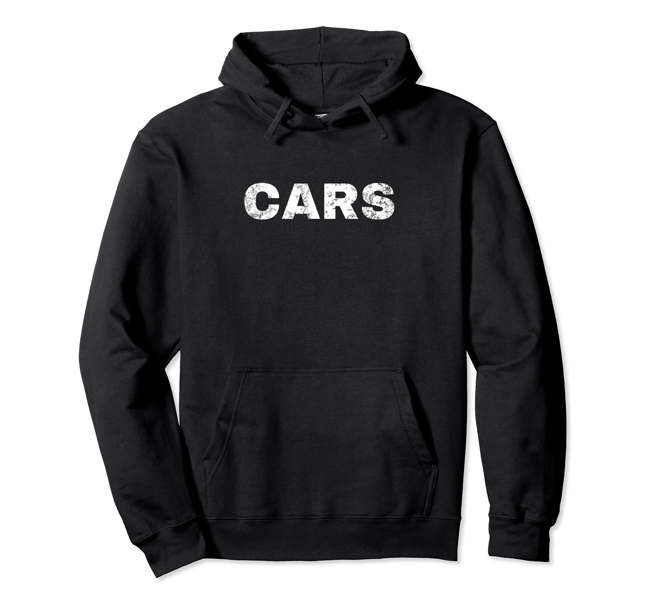 Cars White Text Hobby Hoodie - Novelty Apparel Men Women - T-Shirt, Sweatshirt, Hoodie