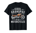 Grandpas Ride Motorcycles Biker T-Shirt - Graphic Print Men Women - T-Shirt, Sweatshirt, Hoodie