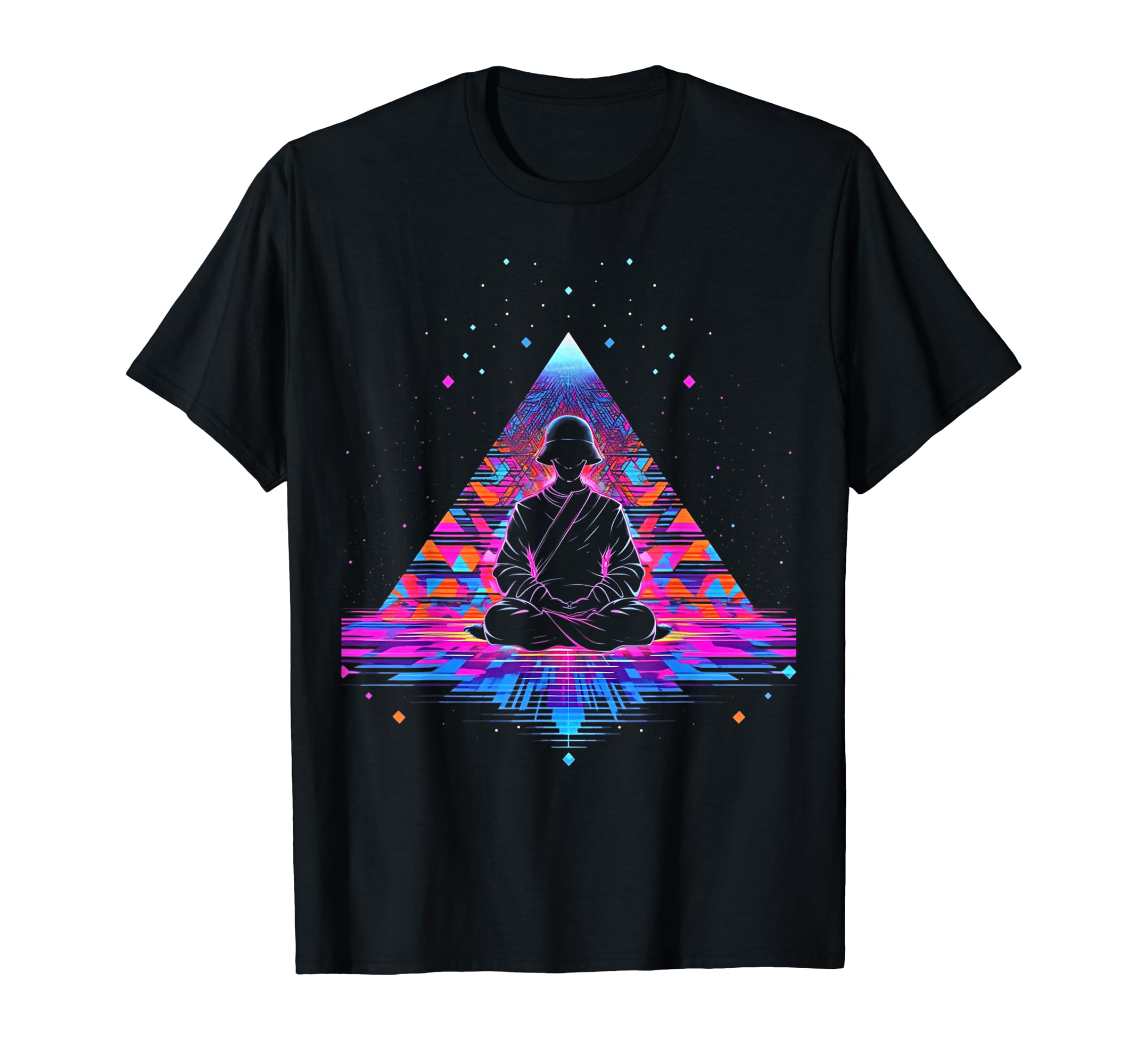 Synthwave Astronaut Cyberpunk 80S Sci T-Shirt - Minimalist Print Men Women - T-Shirt, Sweatshirt, Hoodie