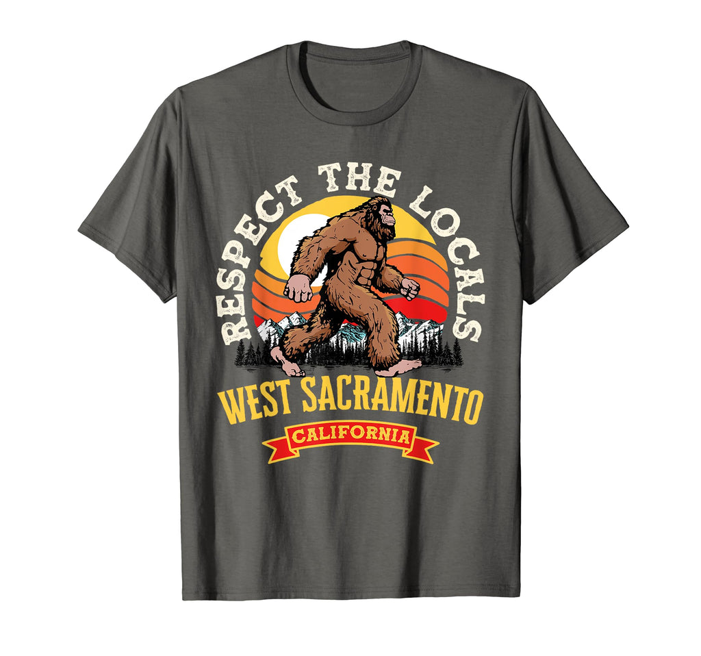 West Sacramento California Respect T-Shirt - Aesthetic Graphic Men Women - T-Shirt, Sweatshirt, Hoodie