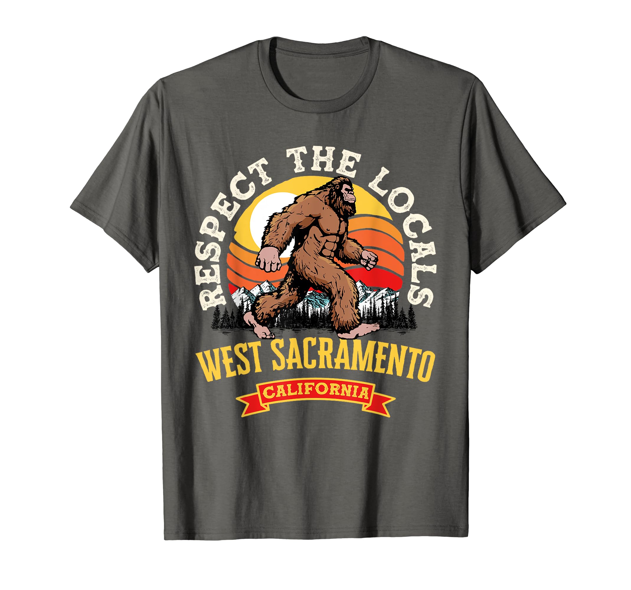 West Sacramento California Respect T-Shirt - Aesthetic Graphic Men Women - T-Shirt, Sweatshirt, Hoodie
