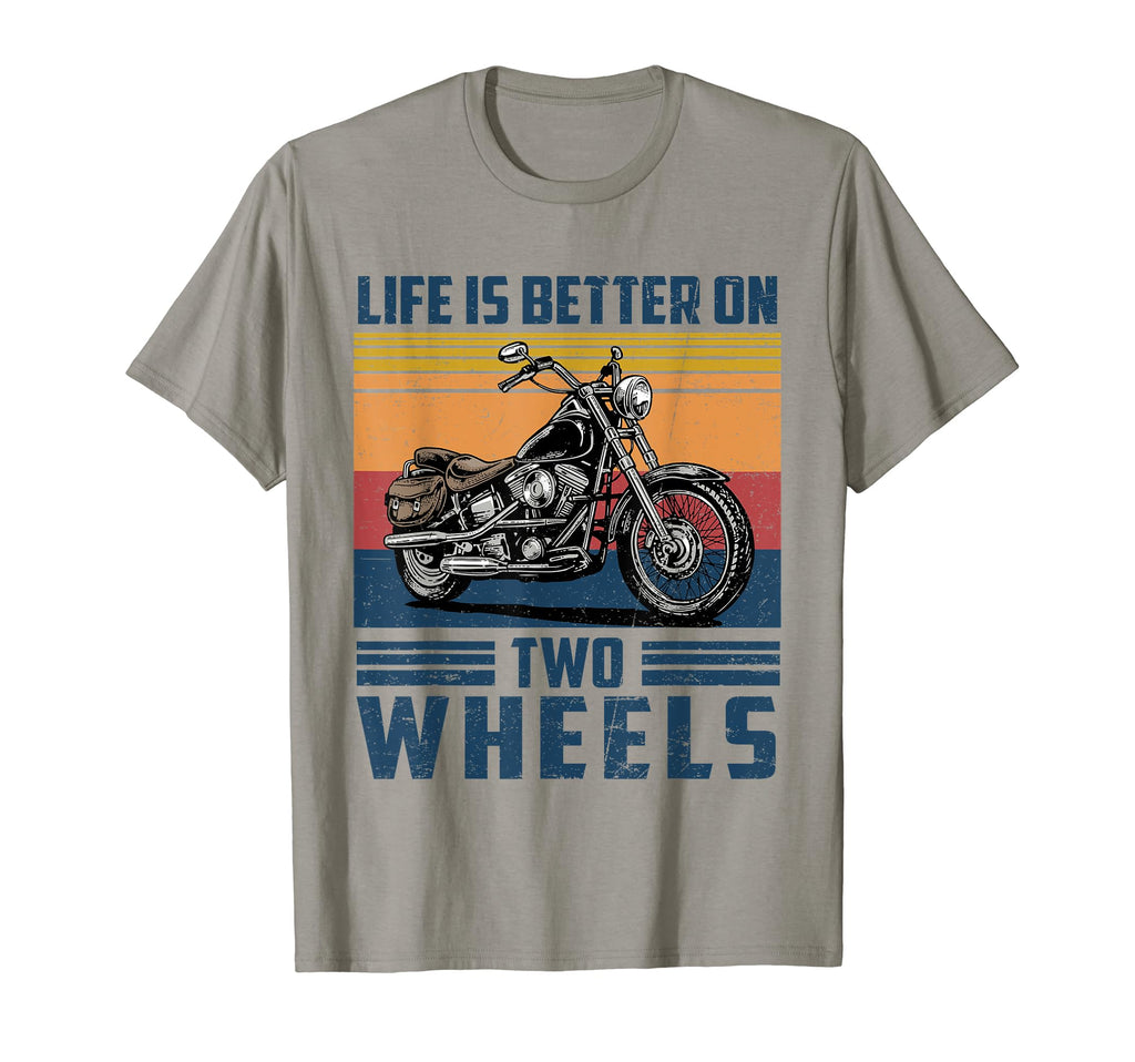 Life Is Better Two Wheels T-Shirt - Aesthetic Graphic for Adults - T-Shirt, Sweatshirt, Hoodie