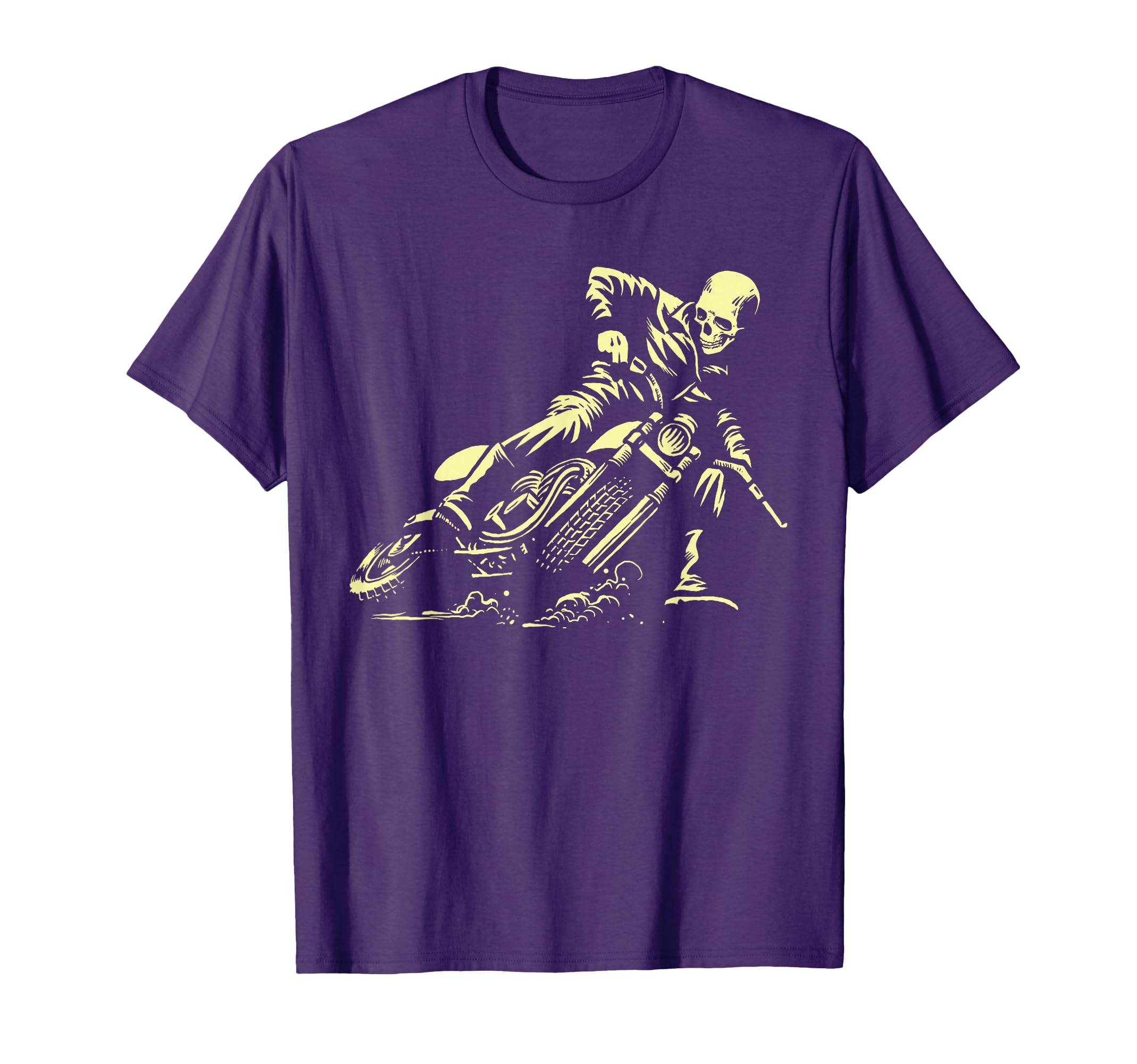 Cafe Racer Ghost Drift Rider T-Shirt - Fun Novelty Design Men Women - T-Shirt, Sweatshirt, Hoodie