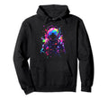 Synthwave Astronaut Cyberpunk 80S Sci Fi 46 Hoodie - Graphic Print Unisex - T-Shirt, Sweatshirt, Hoodie