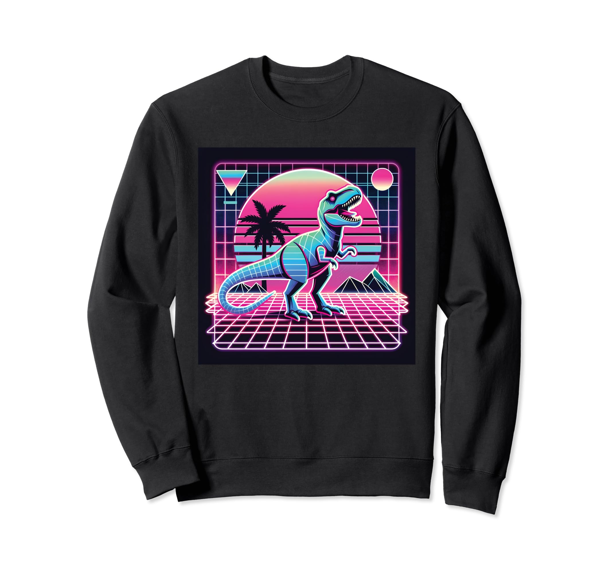Retrowave Synthwave Aesthetic Sweatshirt - Novelty Apparel Men Women - T-Shirt, Sweatshirt, Hoodie