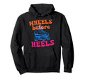 Roller Skating Skate 1970S Hoodie - Aesthetic Graphic Men Women - T-Shirt, Sweatshirt, Hoodie