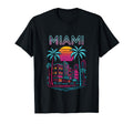 Miami Tropical Beach Skyline T-Shirt - Casual Everyday Wear for Adults - T-Shirt, Sweatshirt, Hoodie