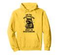 Funny Raccoon Coffee Overthinker Meme Hoodie - Graphic Print Men Women - T-Shirt, Sweatshirt, Hoodie