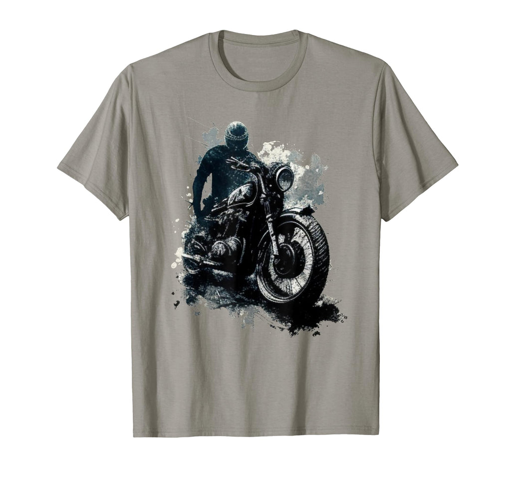 Bike Biker Motorcyclist Cafe Racer T-Shirt - Casual Everyday Wear Unisex - T-Shirt, Sweatshirt, Hoodie