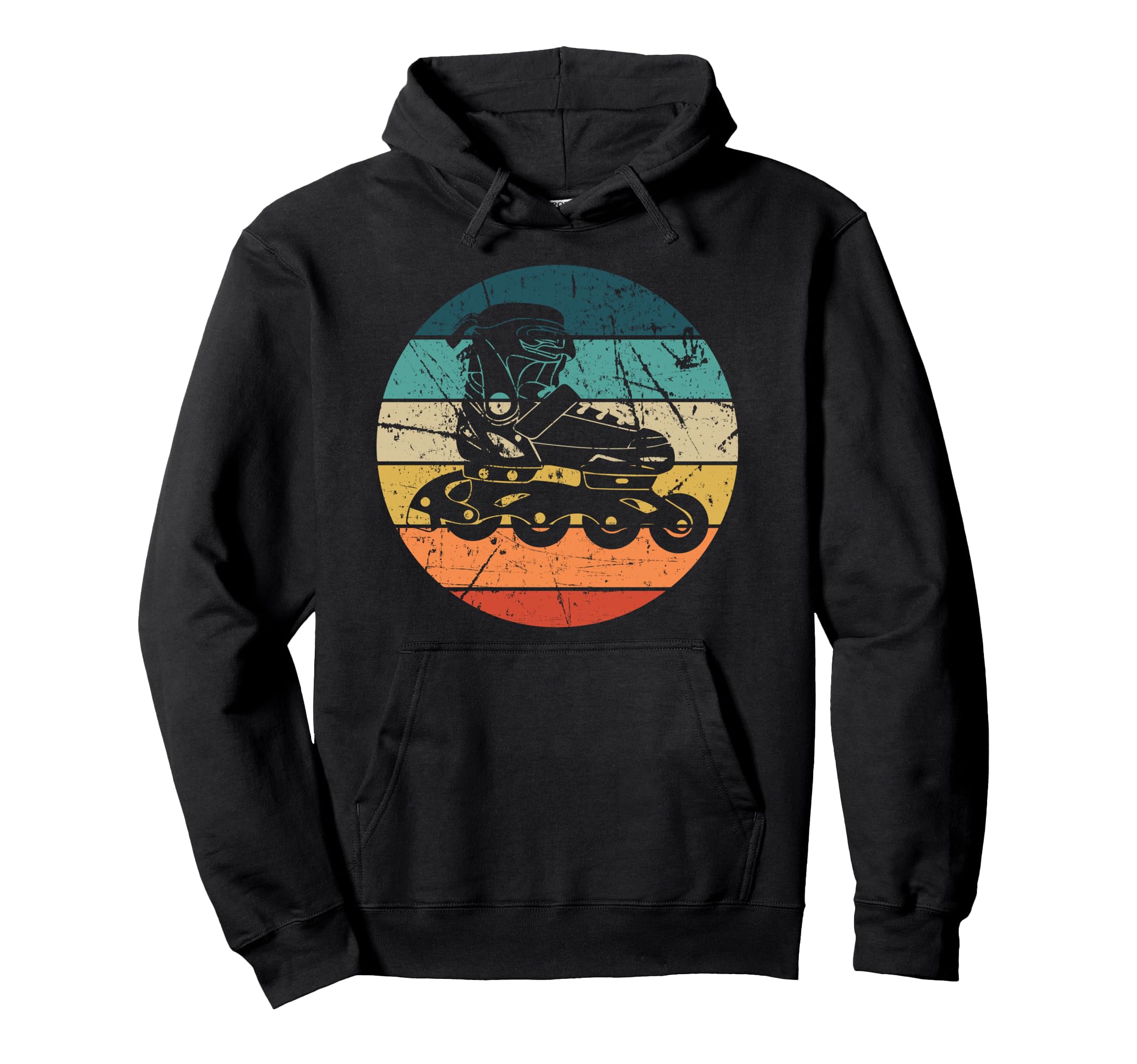 Rollerblading Roller Blades Inline Hoodie - Aesthetic Graphic Unisex - T-Shirt, Sweatshirt, Hoodie