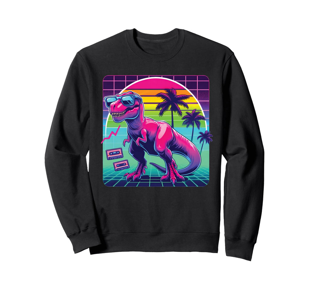 Retrowave Synthwave Aesthetic Sweatshirt - Novelty Apparel Unisex - T-Shirt, Sweatshirt, Hoodie