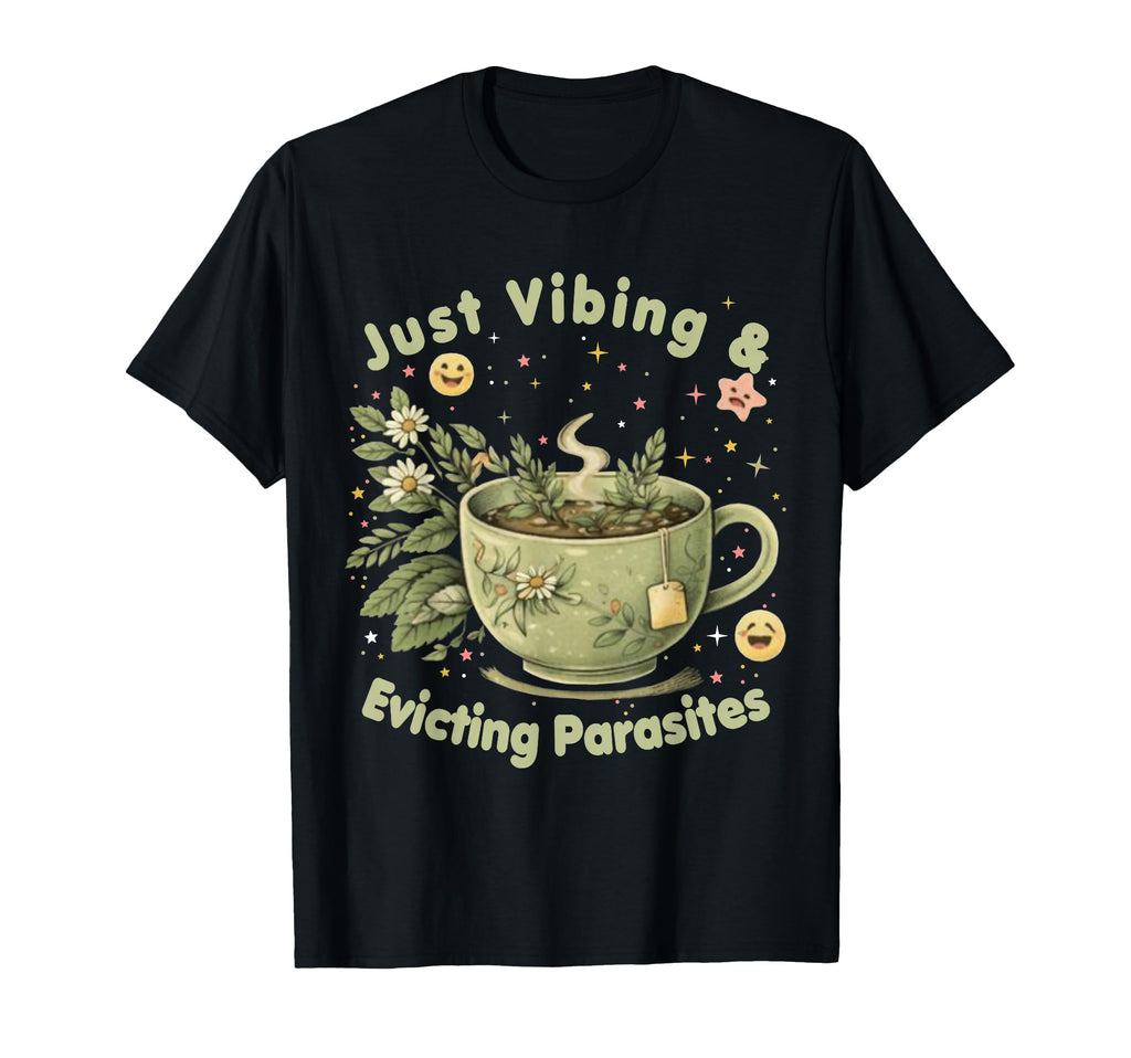 Funny Wellness Vibes Aesthetic Tea T-Shirt - Novelty Apparel for Adults - T-Shirt, Sweatshirt, Hoodie