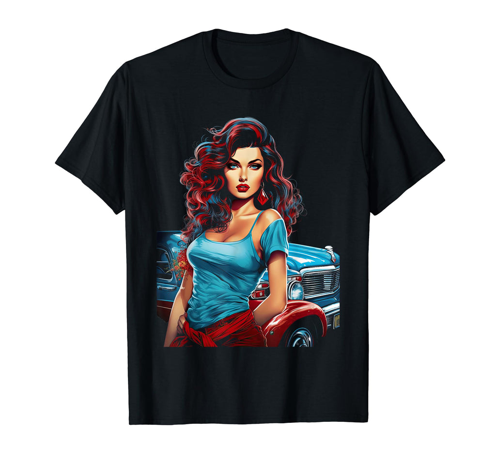 Pinup Pin Up T-Shirt - Unique Graphic Men Women - T-Shirt, Sweatshirt, Hoodie