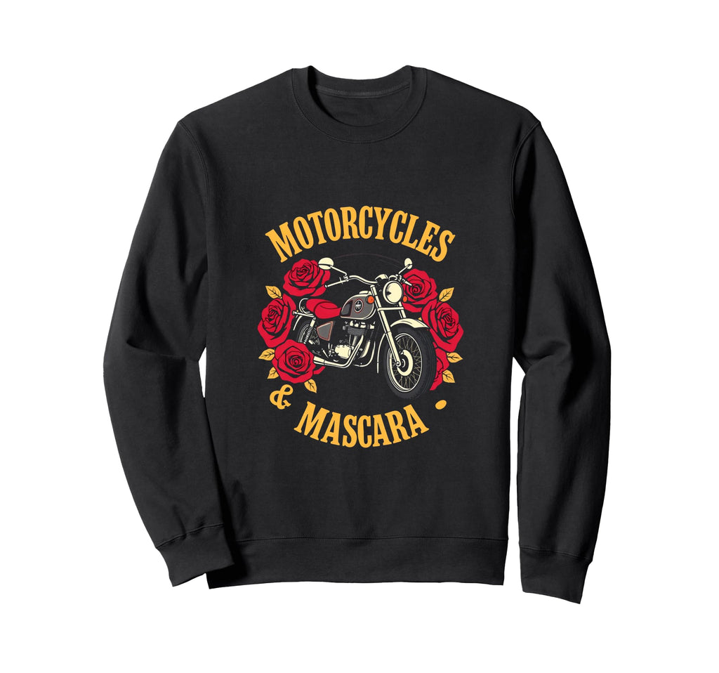 Motorcycles Mascara Motorcycle Sweatshirt - Novelty Apparel Unisex - T-Shirt, Sweatshirt, Hoodie