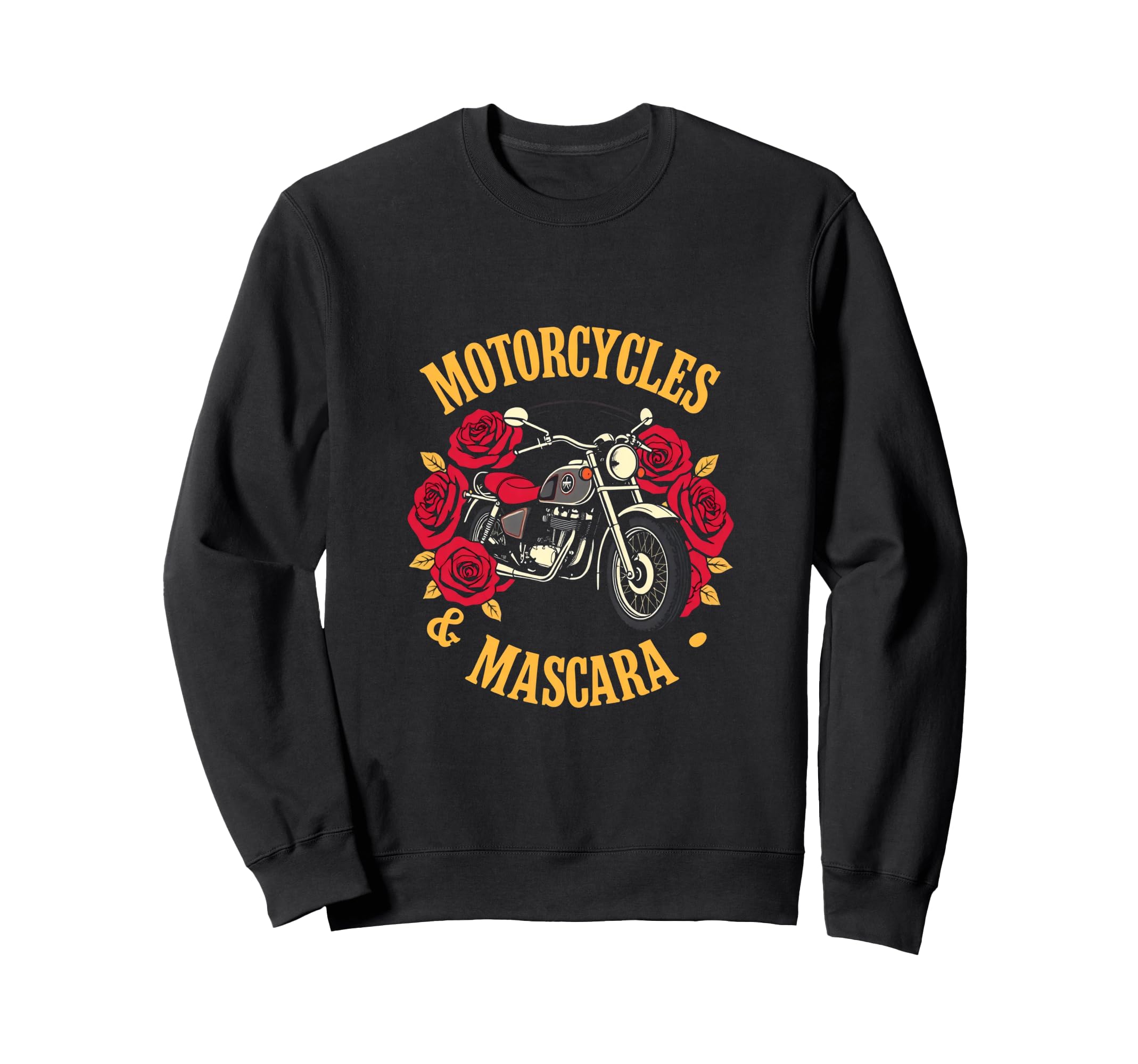 Motorcycles Mascara Motorcycle Sweatshirt - Novelty Apparel Unisex - T-Shirt, Sweatshirt, Hoodie