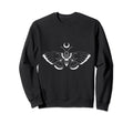 Beautiful Moth Goth Horror Sweatshirt - Trendy Graphic Men Women - T-Shirt, Sweatshirt, Hoodie