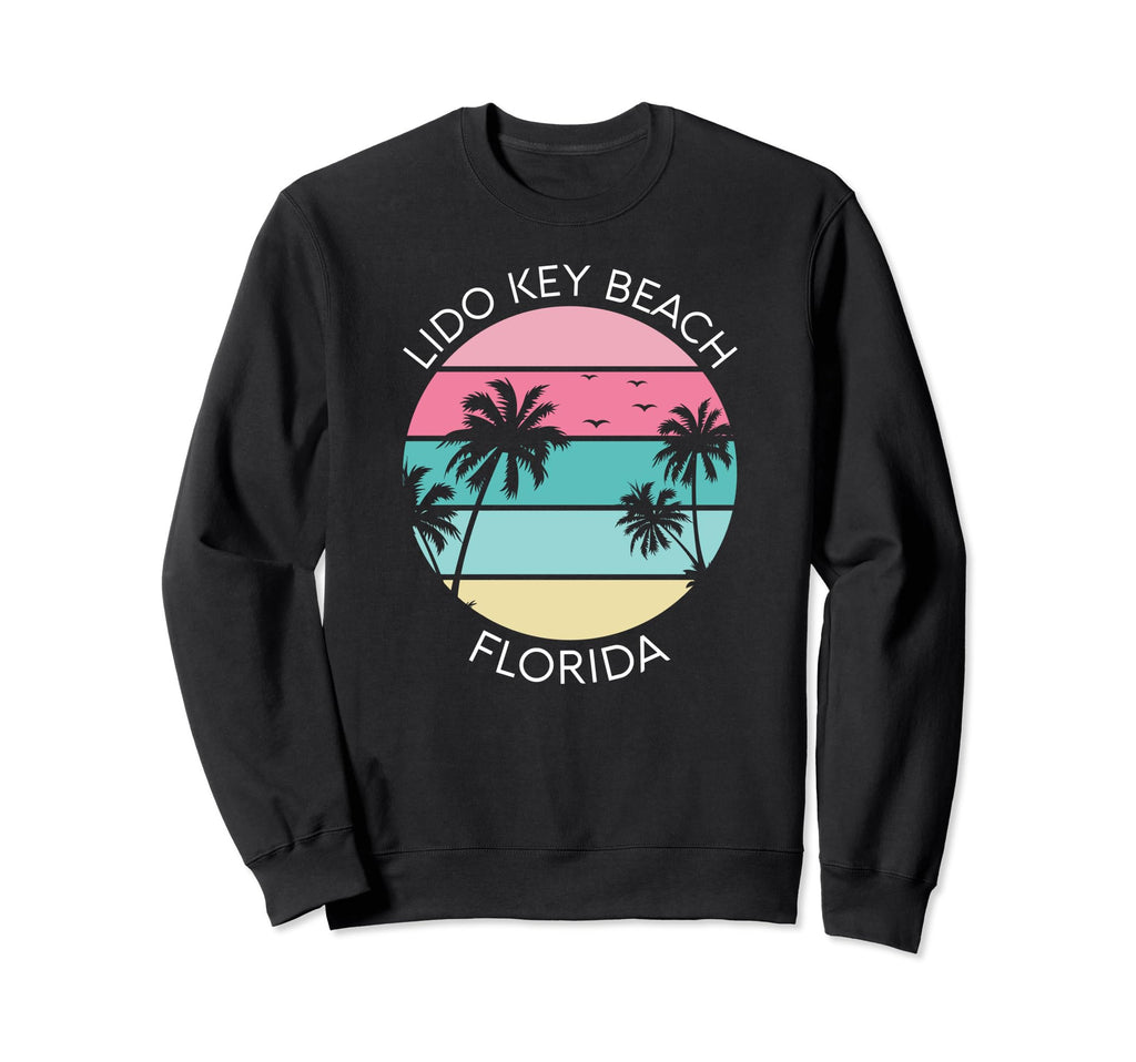 Lido Key Beach Florida Vacation Sweatshirt - Unique Graphic Men Women - T-Shirt, Sweatshirt, Hoodie