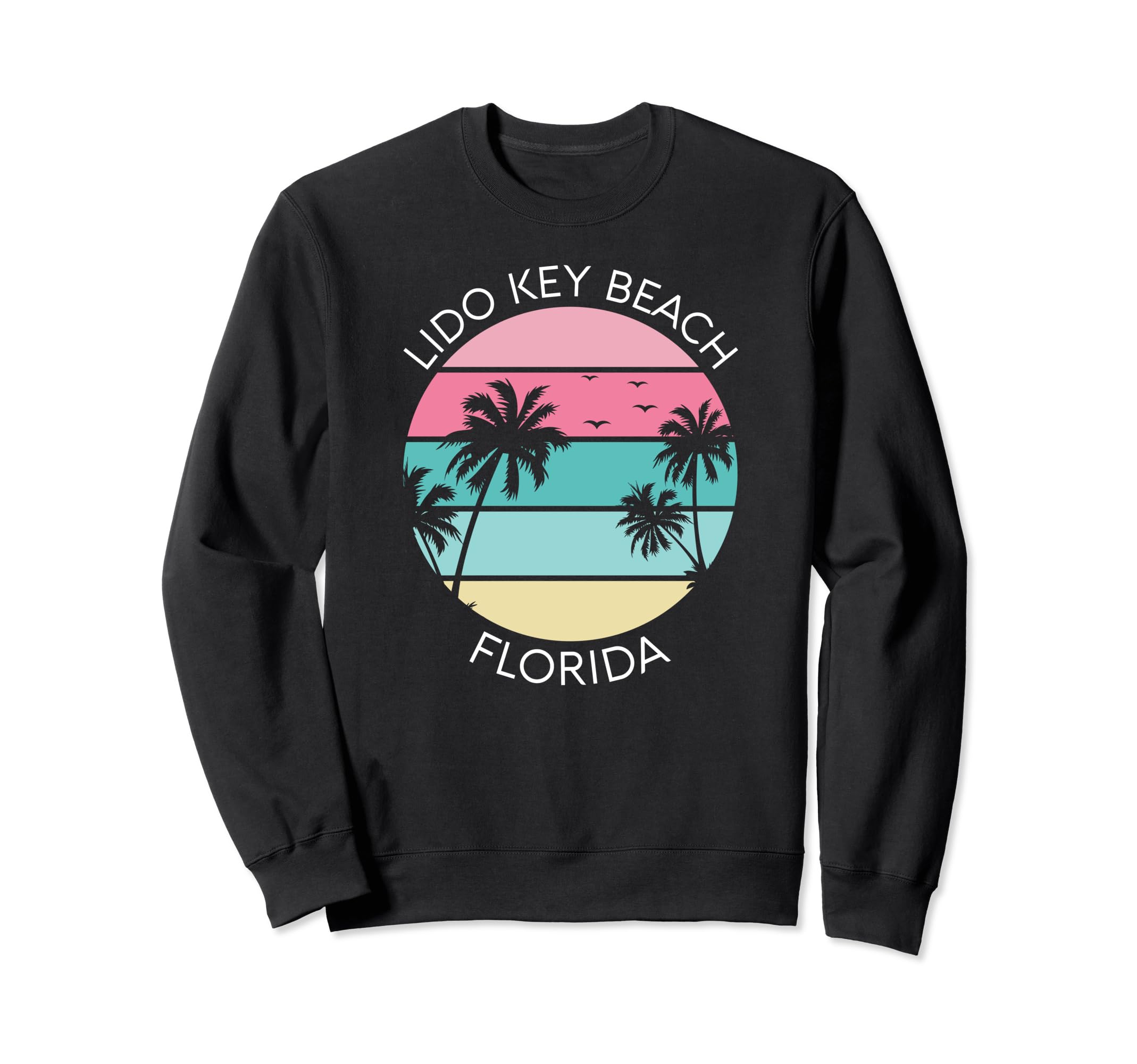 Lido Key Beach Florida Vacation Sweatshirt - Unique Graphic Men Women - T-Shirt, Sweatshirt, Hoodie
