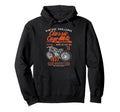 Cafe Racer Motorcycle Distressed Hoodie - Custom Art Print Unisex - T-Shirt, Sweatshirt, Hoodie