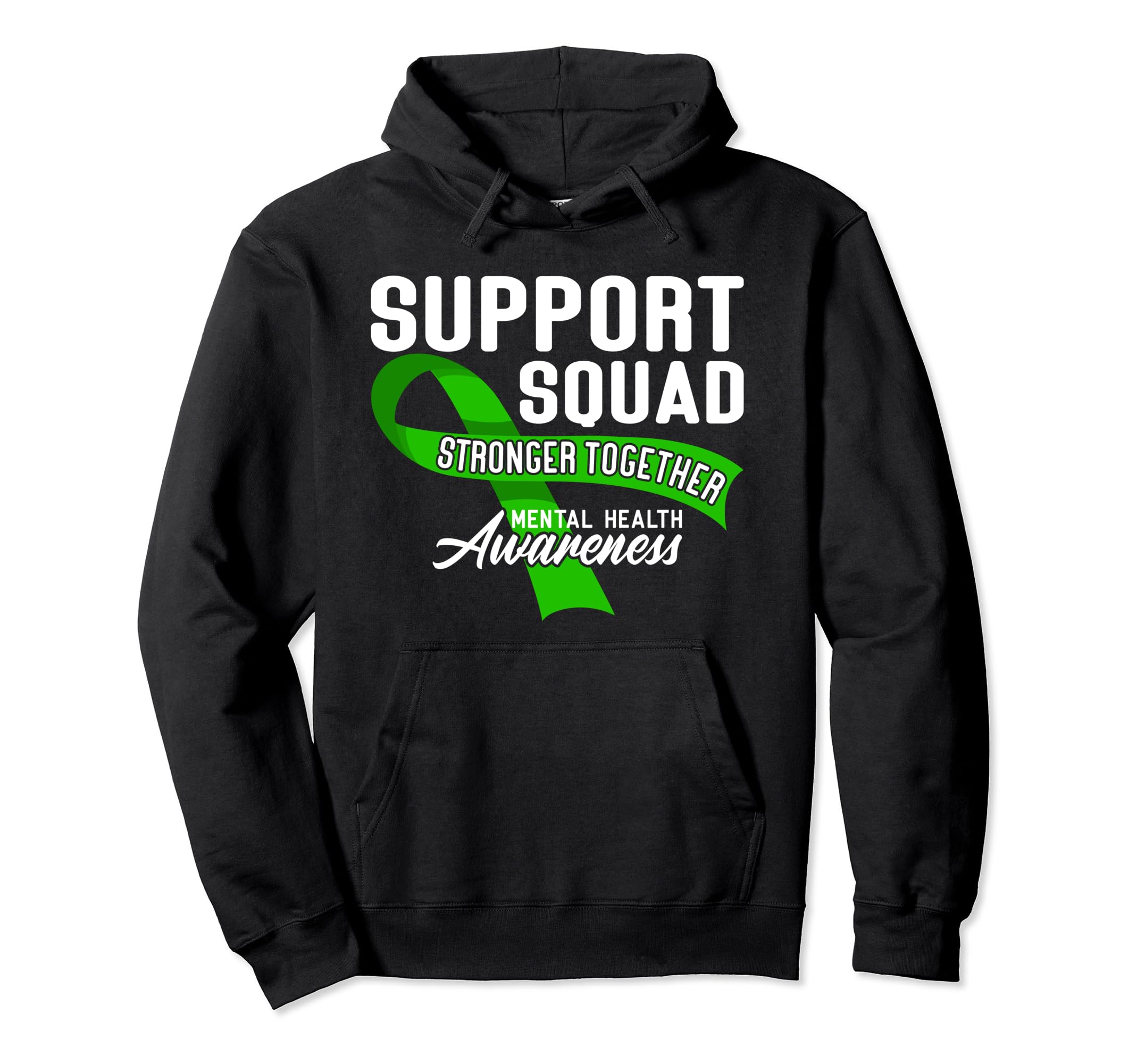 Support Awareness Squad I Depression Hoodie - Aesthetic Graphic for Adults - T-Shirt, Sweatshirt, Hoodie