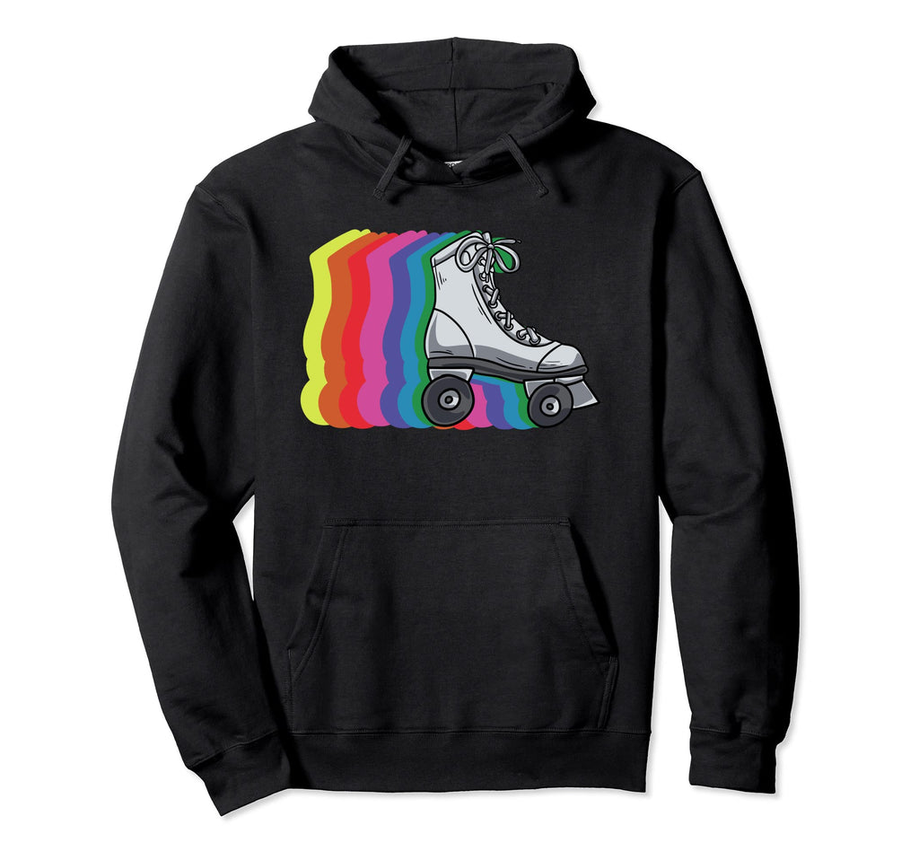 Roller Skater Skating Skate Hoodie - Graphic Print Men Women - T-Shirt, Sweatshirt, Hoodie