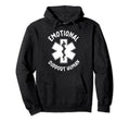 Funny Emotional Support Human Hoodie - Aesthetic Graphic for Adults - T-Shirt, Sweatshirt, Hoodie