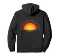 Vibrant Sunset Hoodie - Trendy Graphic for Adults - T-Shirt, Sweatshirt, Hoodie