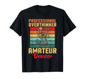 Professional Overthinker Amateur T-Shirt - Minimalist Print Men Women - T-Shirt, Sweatshirt, Hoodie
