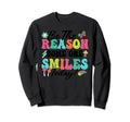 Be Reason Someone Smiles Today Sweatshirt - Trendy Graphic Men Women - T-Shirt, Sweatshirt, Hoodie