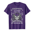 Schizophrenia Is Journey I Never T-Shirt - Casual Everyday Wear Unisex - T-Shirt, Sweatshirt, Hoodie