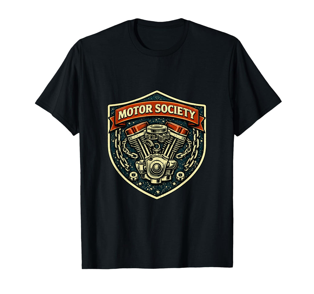 Motorcycle Engine Mechanic T-Shirt - Fun Novelty Design Unisex - T-Shirt, Sweatshirt, Hoodie