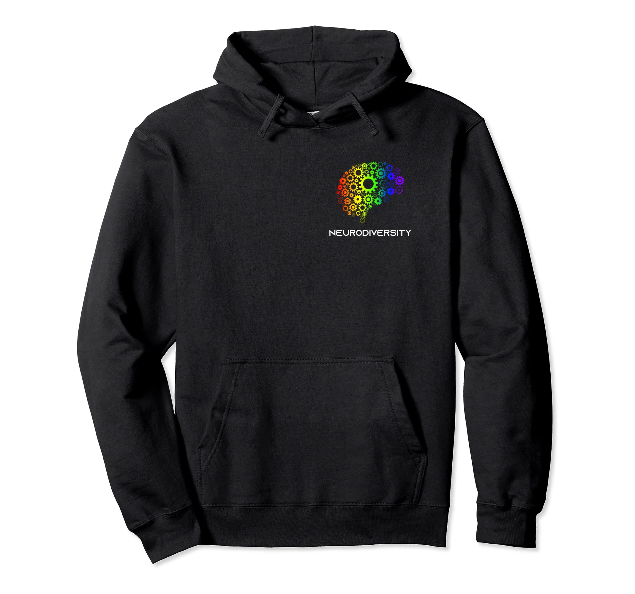 Embrace Neurodiversity Autism Adhd Hoodie - Custom Art Print for Adults - T-Shirt, Sweatshirt, Hoodie
