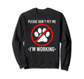 Emotional Support Human Do Not Sweatshirt - Fun Novelty Design for Adults - T-Shirt, Sweatshirt, Hoodie