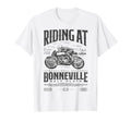 Bonneville Salt Flats Motorcycle T-Shirt - Aesthetic Graphic for Adults - T-Shirt, Sweatshirt, Hoodie