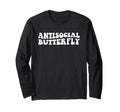 Antisocial Butterfly Funny Introverted T-Shirt - Trendy Graphic Men Women - T-Shirt, Sweatshirt, Hoodie